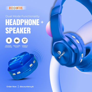 2 in 1 Headphone speaker